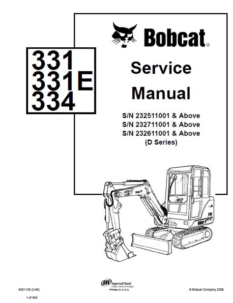 1997 bobcat 331 mini excavator|bobcat 331 owners manual.